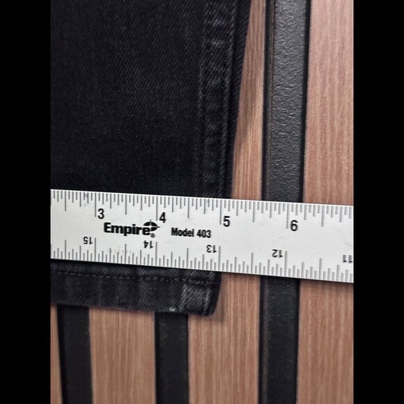 Everlane Jeans 2 Regular Womens Black Straight Denim High Rise - Picture 6 of 9
